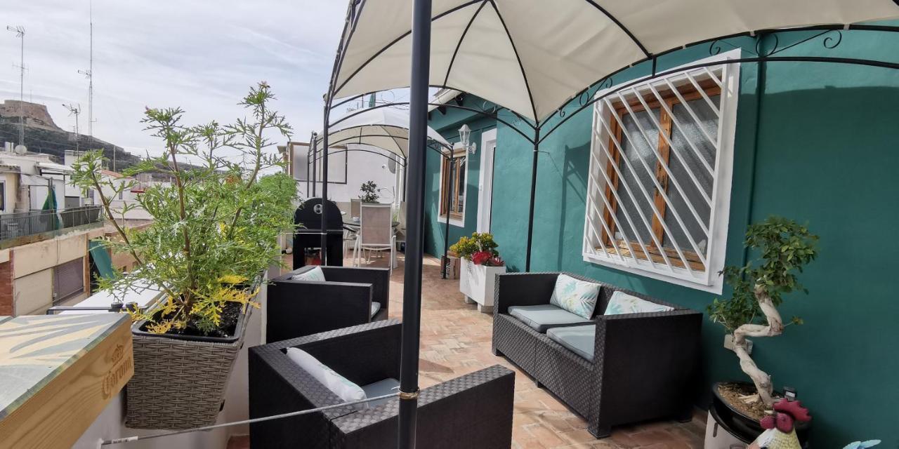 Apartamento Amazing Penthouse With Views To The Castle Alicante Exterior foto