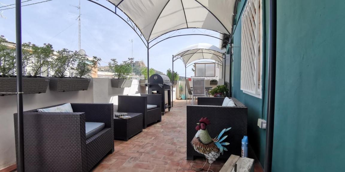Apartamento Amazing Penthouse With Views To The Castle Alicante Exterior foto